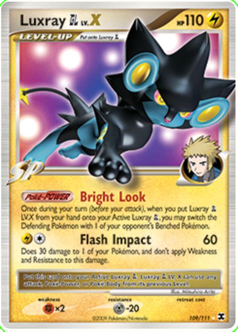 pokemon luxray gl lvx